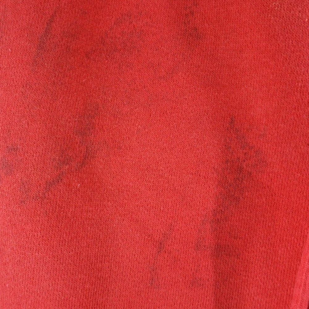 SAINT MICHAEL(セントマイケル) 22SS ANGEL OF DEATH SWEAT PANTS プリントロゴ スウェットパンツ レッド SM-S22-0000-052