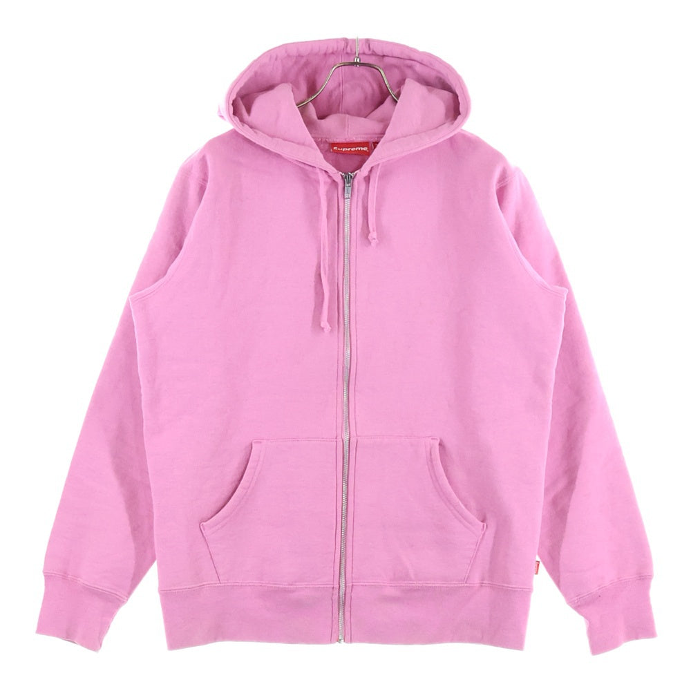 SUPREME(シュプリーム) 15AW Felt Hooded Logo Zip Up フードフェルト