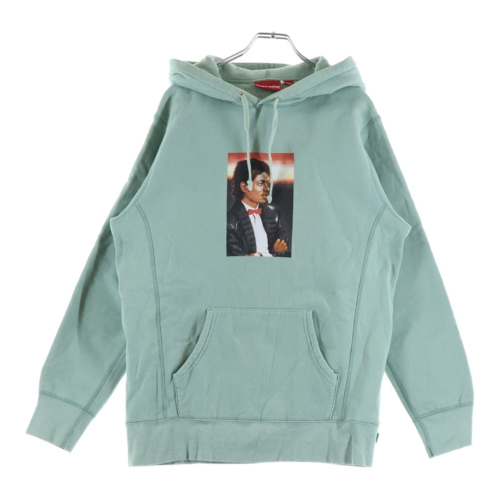 SUPREME(シュプリーム) 17SS Michael Jackson Hooded Sweatshirt マイケルジャクソン スウェットプルオーバーパーカー フーディー ミントグリーン