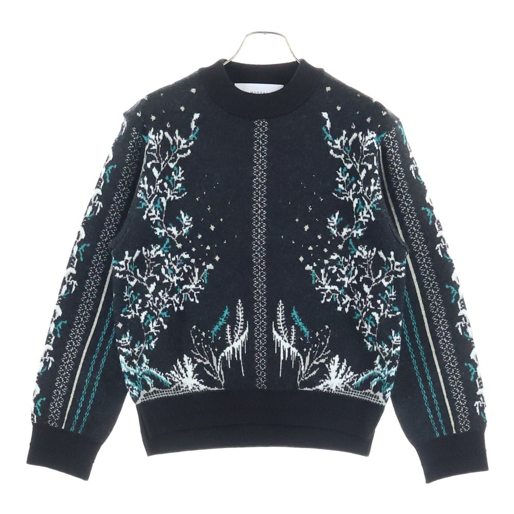 MURRAL(ミューラル) SNOW COVER KNIT SWEATER スノー カバー ニット セーター レディース ブラック 232100402