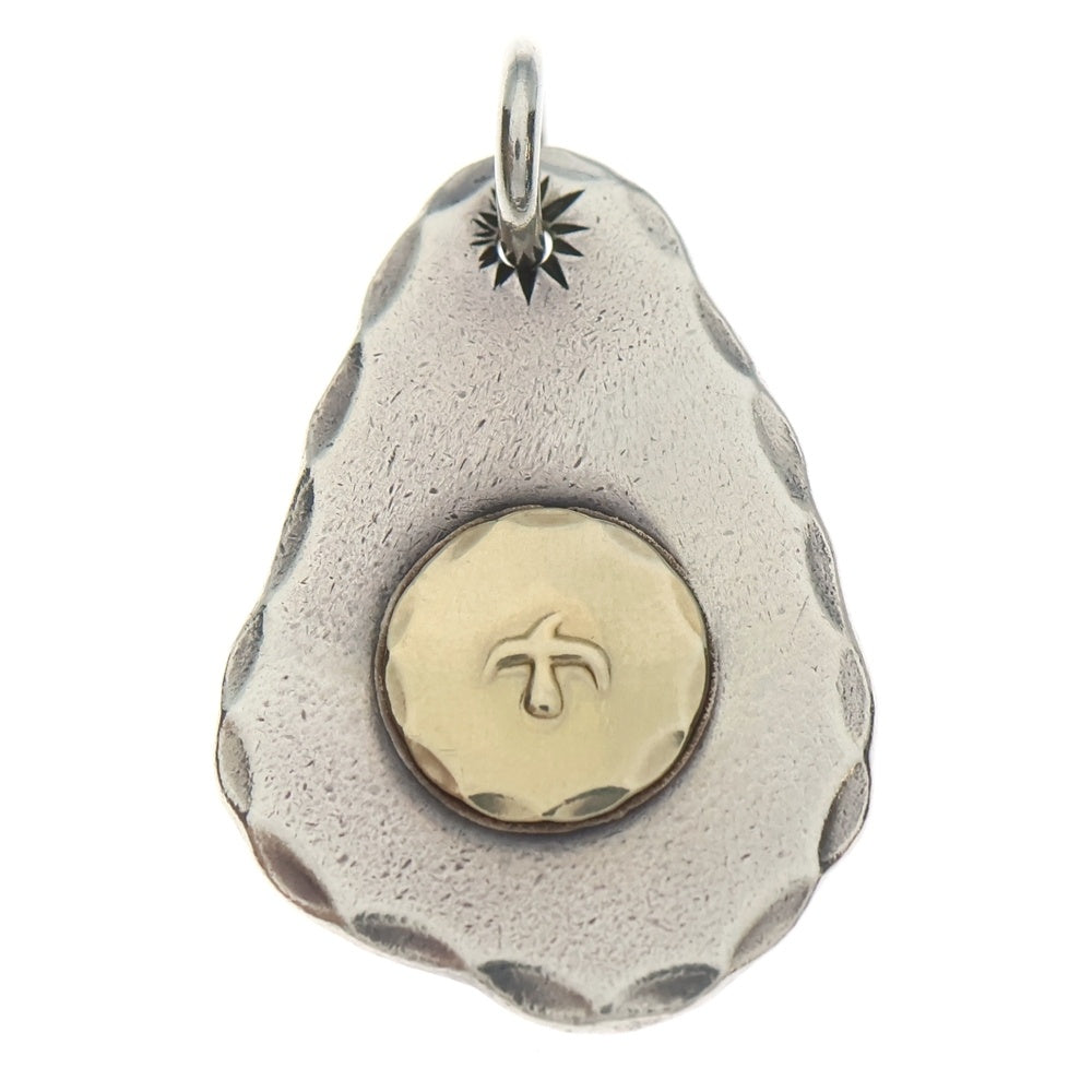 goro's(ゴローズ) イーグルメタル印台メタル ペンダントトップ シルバー/ゴールド BGA081