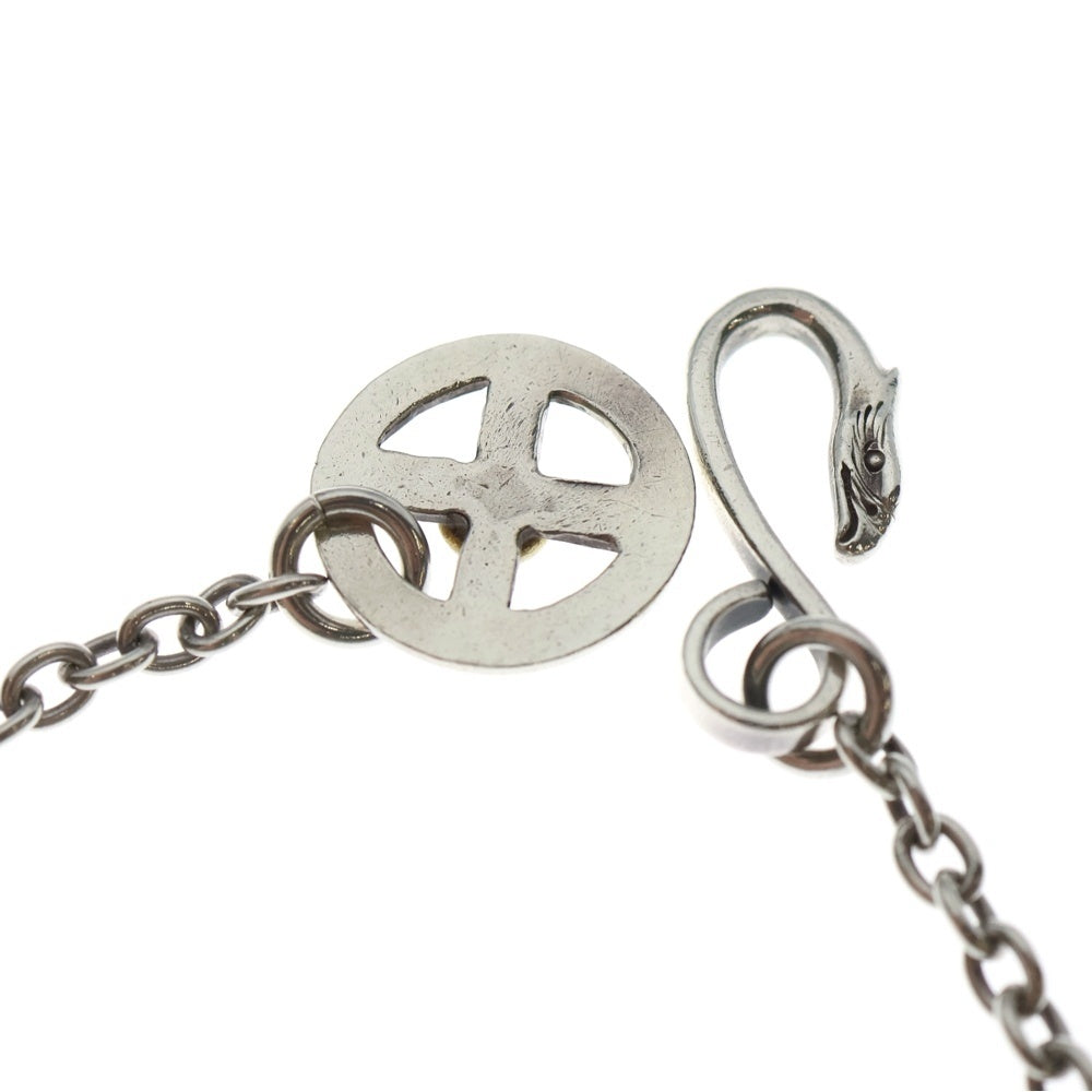 goro's(ゴローズ) メタル付きホイール細丸チェーン ネックレスチェーン シルバー BGA086