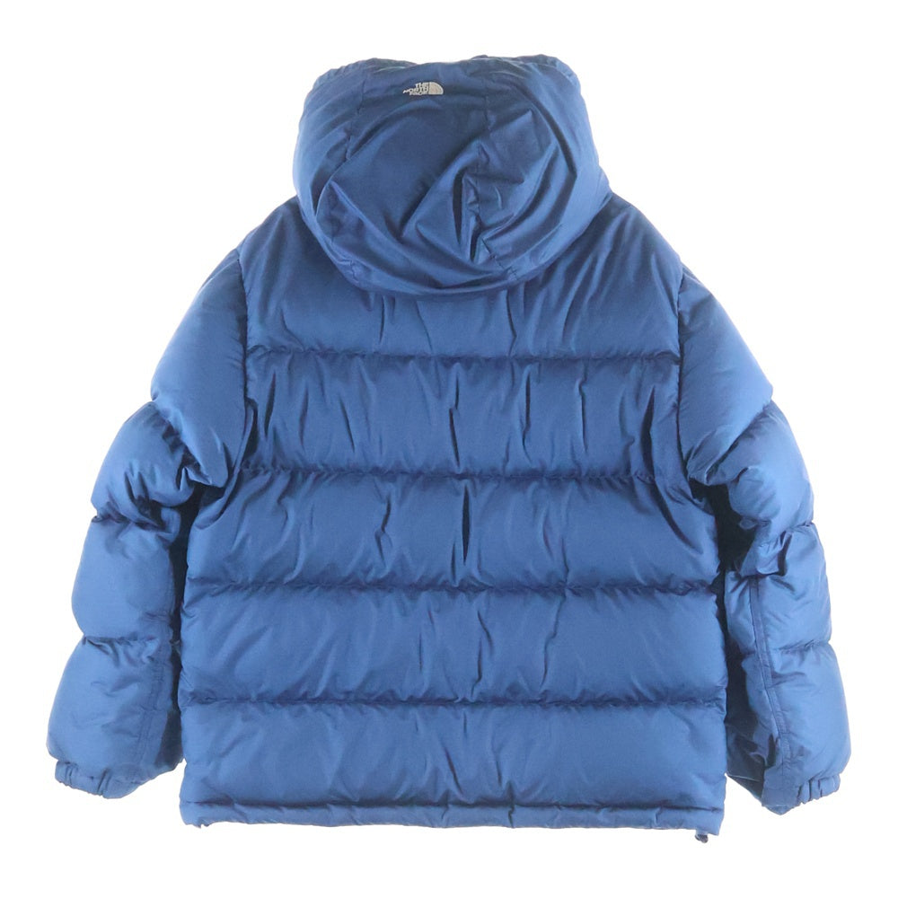 THE NORTH FACE PURPLE LABEL(ノースフェイスパープルレーベル) POLYESTER RIPSTOP SIERRA PARKA ポリエステル リップストップ シエラ パーカ フーデッドダウンジャケット ブルー ND2964N