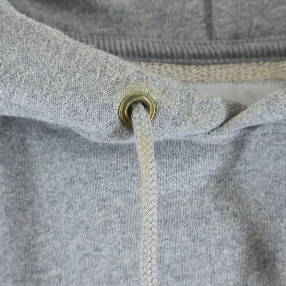 WTAPS(ダブルタップス) 23SS ロゴプリント プルオーバースウェットパーカー フーディー グレー 231ATDT-CSM01