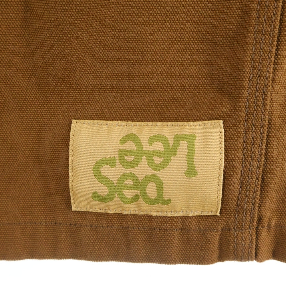 LEE(リー) ×WIND AND SEA ウィンダンシー マルチポケット カバーオール ブラウン LB0468