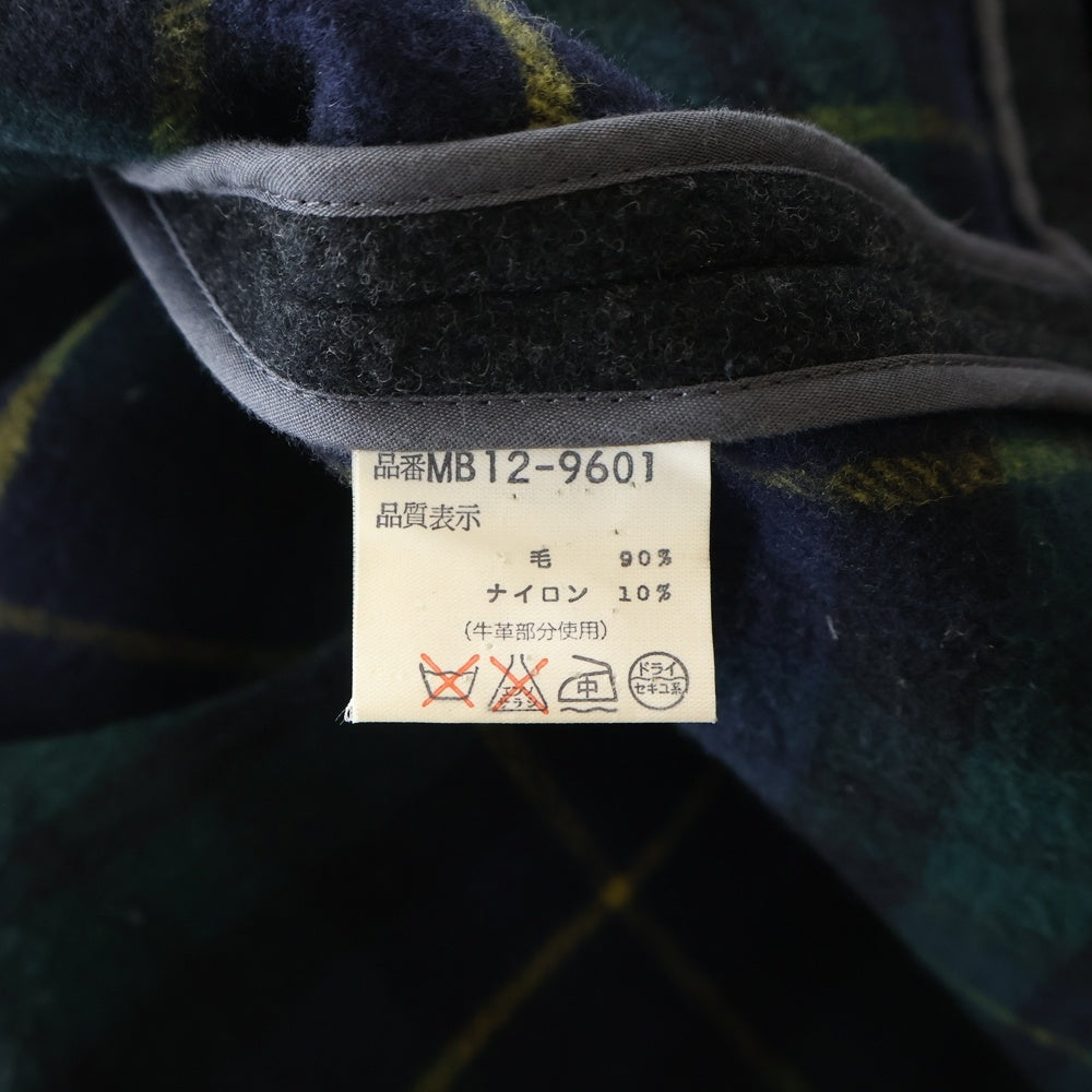 McGREGOR(マクレガー) フーデッド ウールダッフルコート キッズ ブラック MB12-9601 レディース