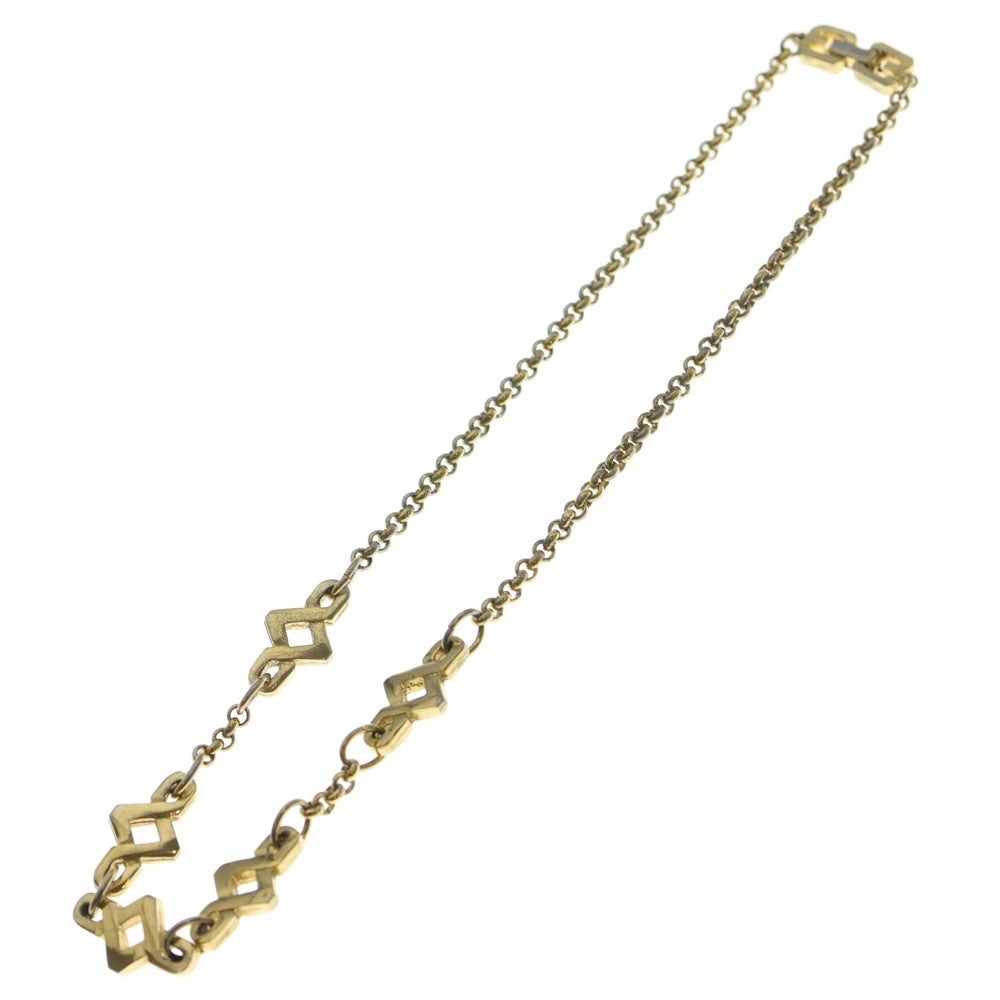 GIVENCHY(ジバンシィ) オールゴロ ダイヤモチーフ ネックレス ゴールド