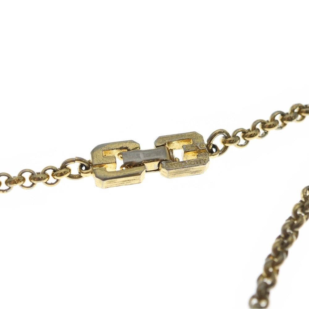 GIVENCHY(ジバンシィ) オールゴロ ダイヤモチーフ ネックレス ゴールド