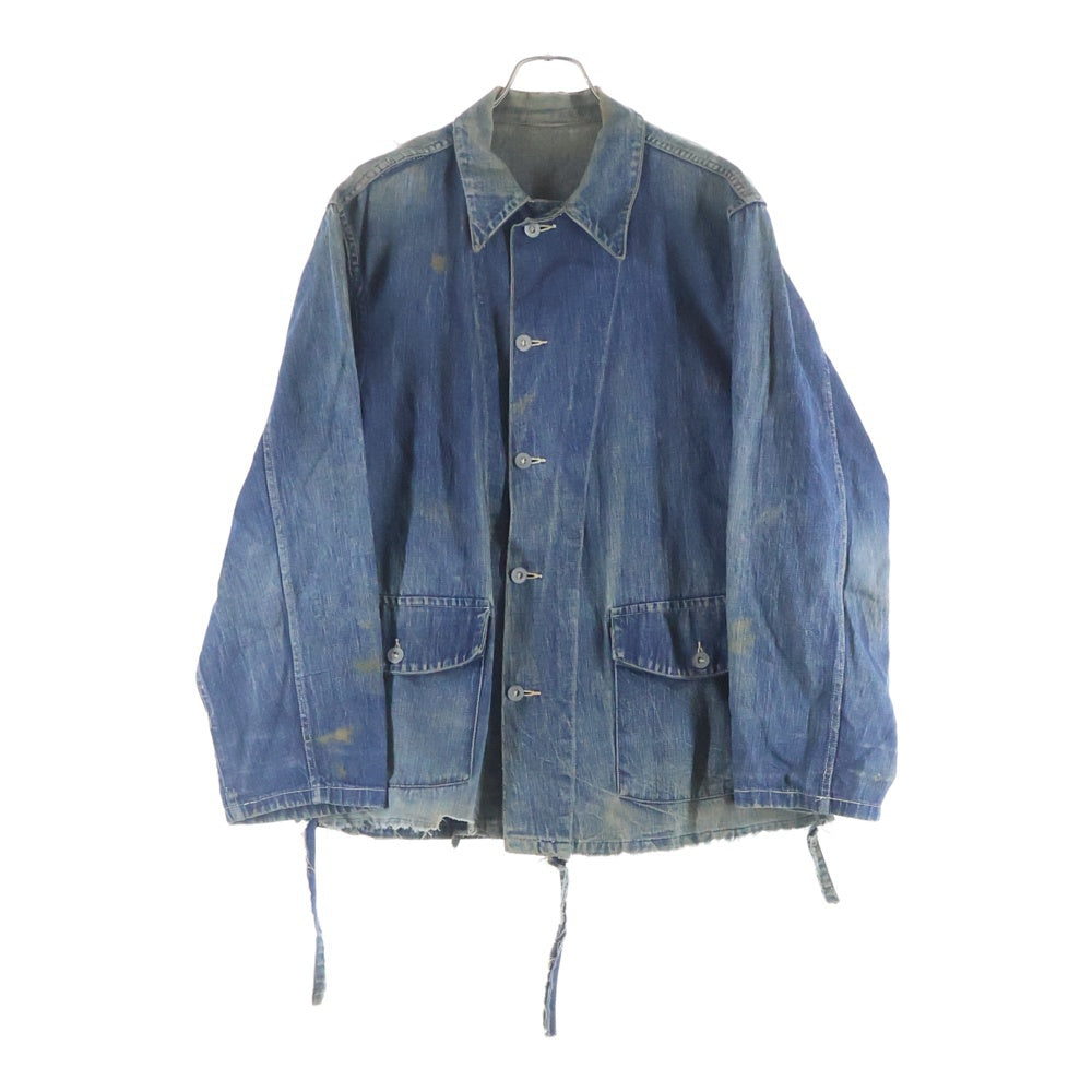 VINTAGE(ヴィンテージ) 40S VINTAGE U.S.ARMY M-41 ヴィンテージ ユーエスアーミー マルチポケット デニムカバーオール インディゴ