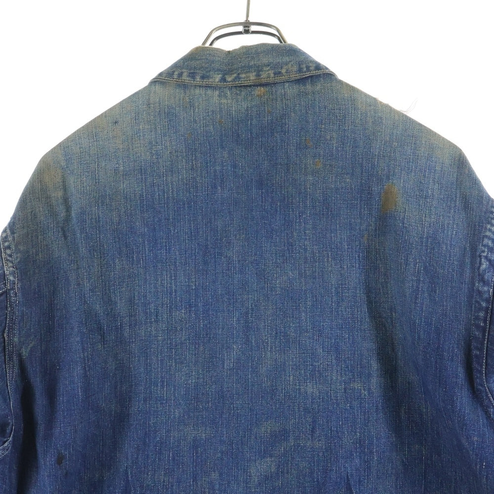 VINTAGE(ヴィンテージ) 40S VINTAGE U.S.ARMY M-41 ヴィンテージ ユーエスアーミー マルチポケット デニムカバーオール インディゴ