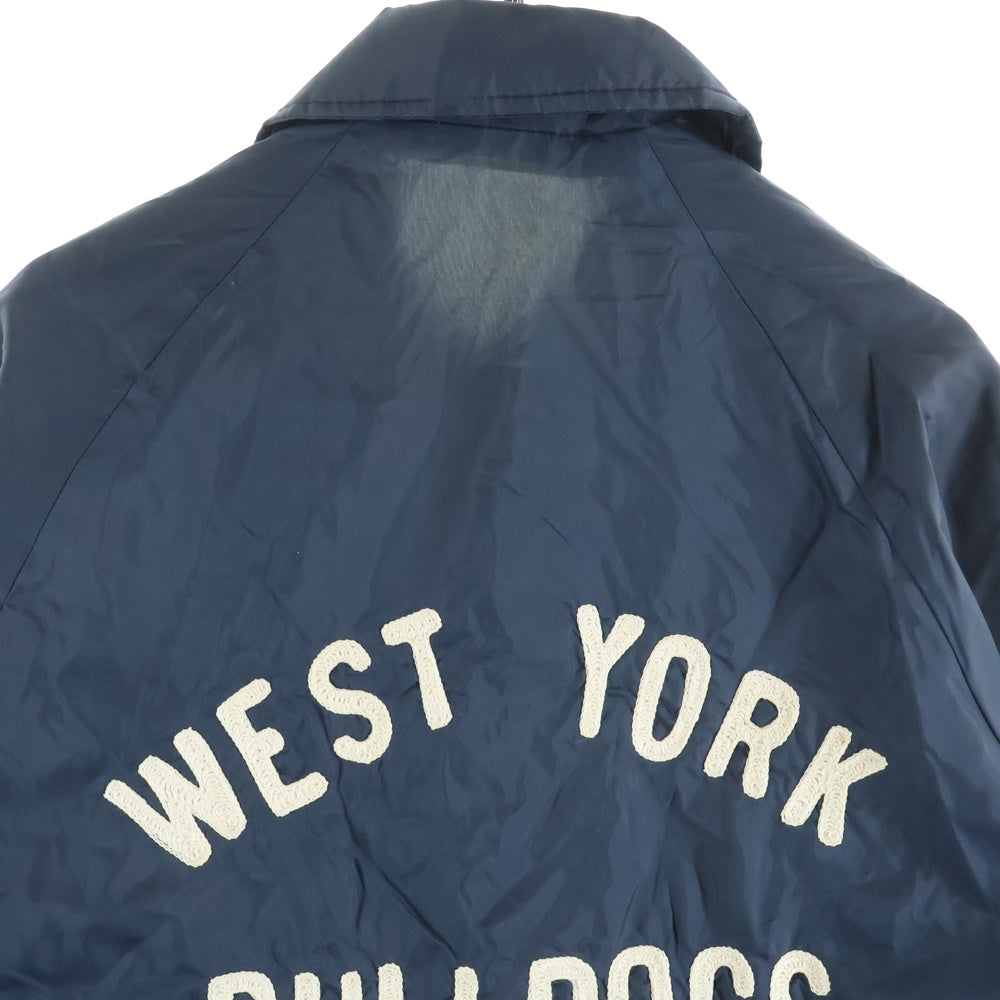 VINTAGE(ヴィンテージ) 70～80S VINTAGE THEWARM-UP ヴィンテージ ザ ウオームアップ エンブロイダリーデザイン コーチジャケット レディース ネイビー