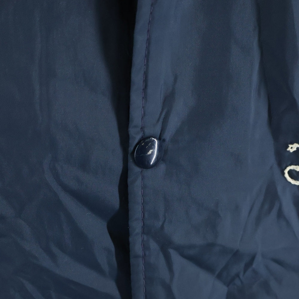 VINTAGE(ヴィンテージ) 70～80S VINTAGE THEWARM-UP ヴィンテージ ザ ウオームアップ エンブロイダリーデザイン コーチジャケット レディース ネイビー