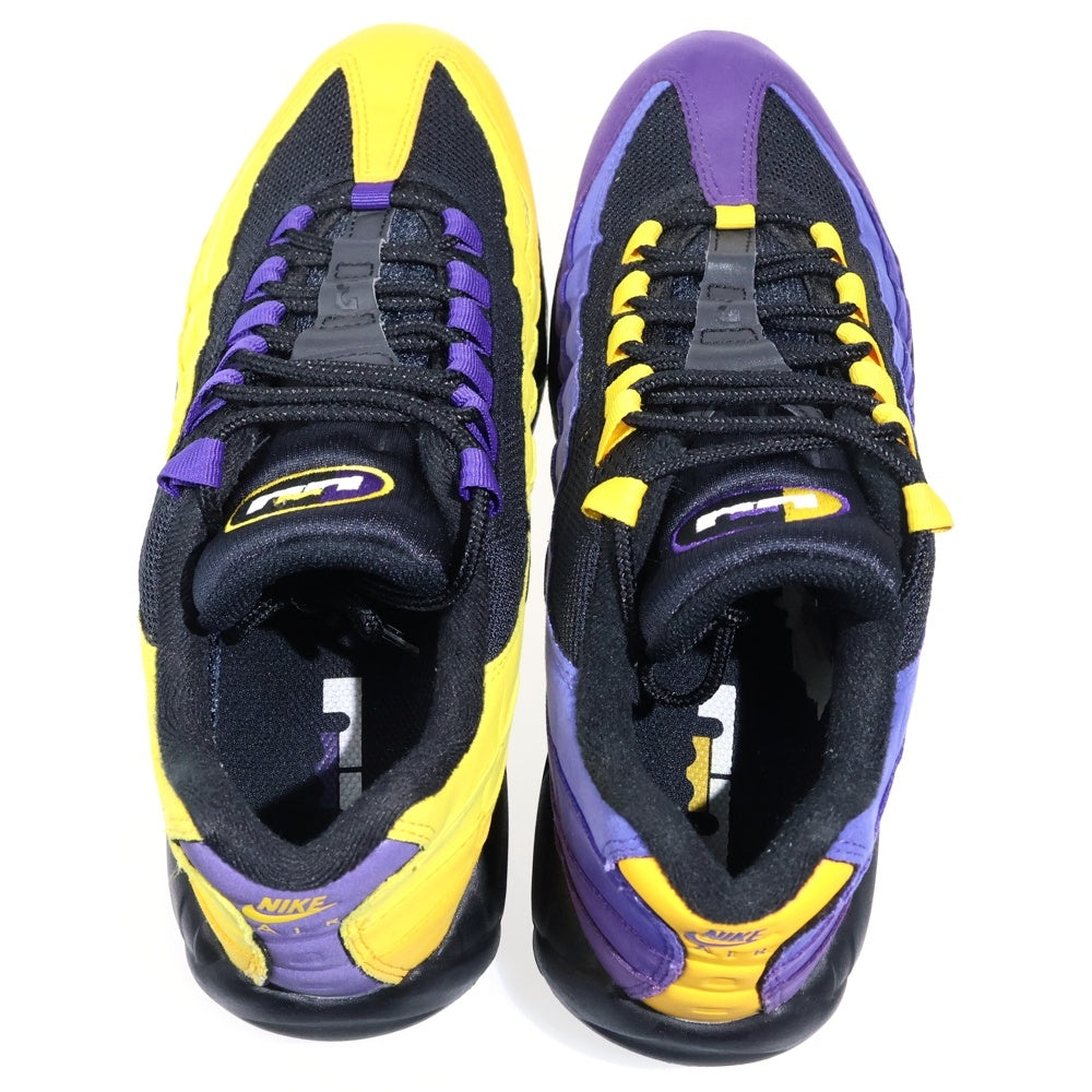 NIKE(ナイキ) AIR MAX 95 NRG LEBRON エアマックス95 エナジー レブロン ローカット スニーカー イエロー/パープル US8.5/26.5cm CZ3624-001