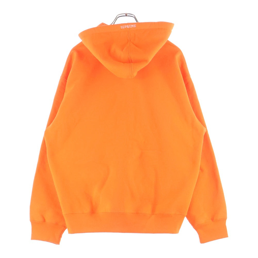 SUPREME(シュプリーム) 24AW S Logo Zip Up Hooded Sweatshirt Sロゴ スウェット ジップアップパーカー オレンジ