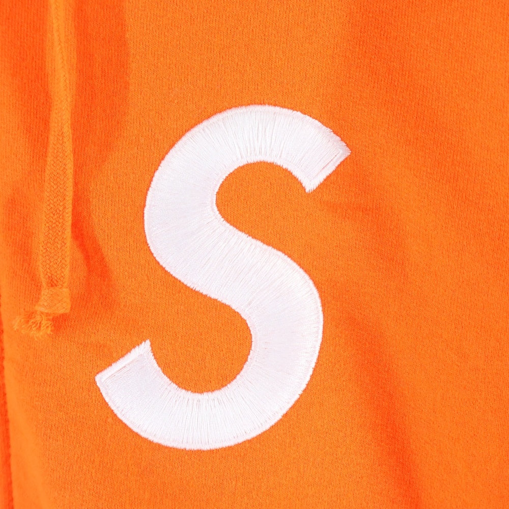 SUPREME(シュプリーム) 24AW S Logo Zip Up Hooded Sweatshirt Sロゴ スウェット ジップアップパーカー オレンジ