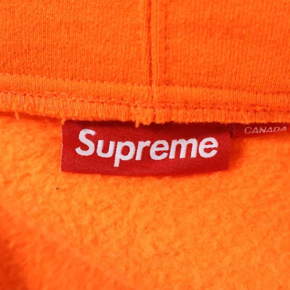 SUPREME(シュプリーム) 24AW S Logo Zip Up Hooded Sweatshirt Sロゴ スウェット ジップアップパーカー オレンジ