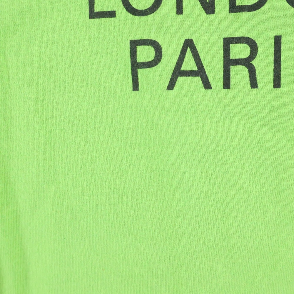 STUSSY(ステューシー) WORLD TOUR TEE 両面プリント クルーネック ワールドツアー 半袖Tシャツ カットソー グリーン