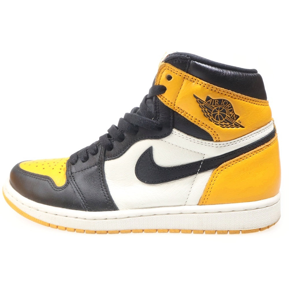 NIKE(ナイキ) AIR JORDAN 1 RETRO HIGH OG TAXI エアジョーダン 1 レトロ タクシー ハイカットスニーカー イエロー/ブラック US8/26cm 555088-711