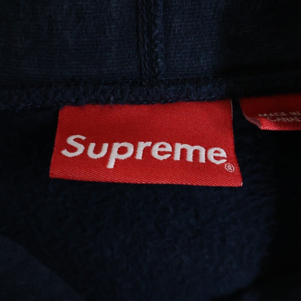 SUPREME(シュプリーム) 16AW Box Logo Hooded Sweatshirt ボックスロゴ フーディ プルオーバーパーカー ネイビー