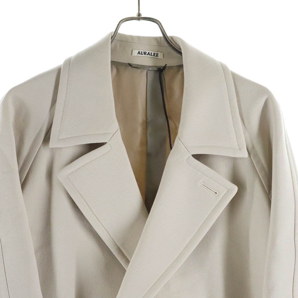 AURALEE(オーラリー) TWISTED DOUBLE CLOTH COAT ツイストダブルクロス