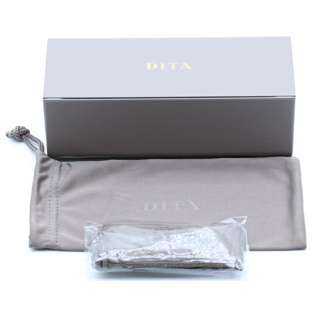 DITA(ディータ) SEQUOIA セコイア スクエアフレーム ウェリントンサングラス メガネ ブラウン/ブルー DRX-2086-G-TIM-55-AF