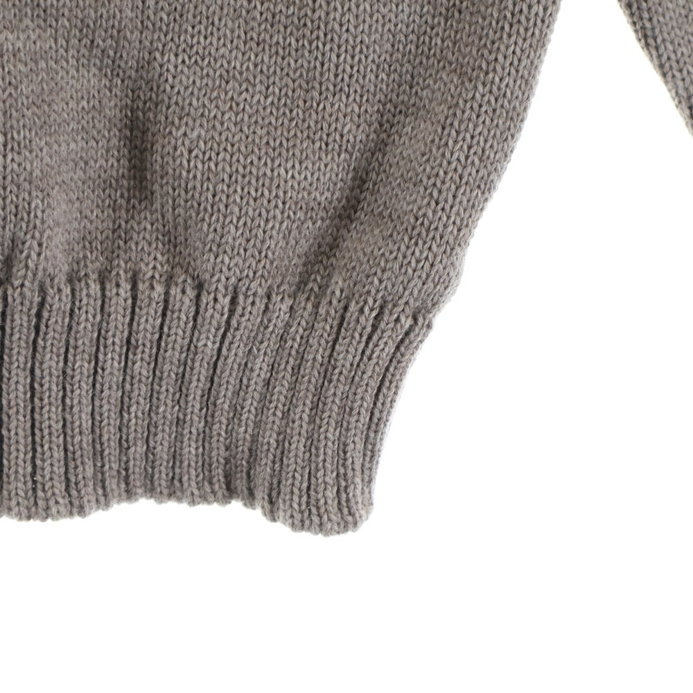 ZANONE(ザノーネ) ミドルゲージ クルーネックニットセーター ブラウン 811258 Z0229