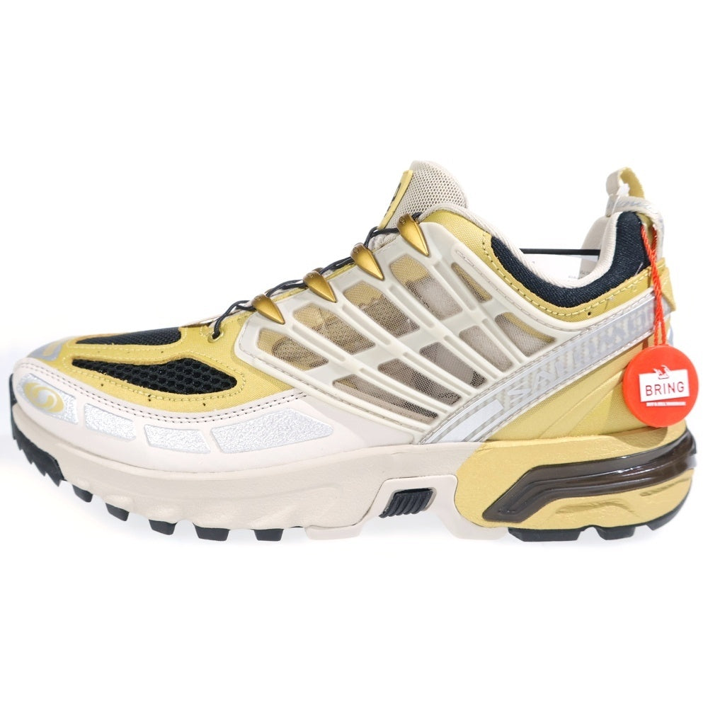 SALOMON(サロモン) ACS PRO 20Y プロ ローカットスニーカー ゴールド/ブラック US8/26cm 491608