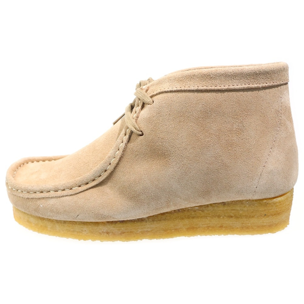 LLOYD FOOTWEAR(ロイドフットウェア) スウェードレザー レースアップ デッキブーツ レディース ベージュ