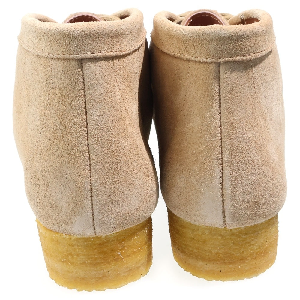 LLOYD FOOTWEAR(ロイドフットウェア) スウェードレザー レースアップ デッキブーツ レディース ベージュ