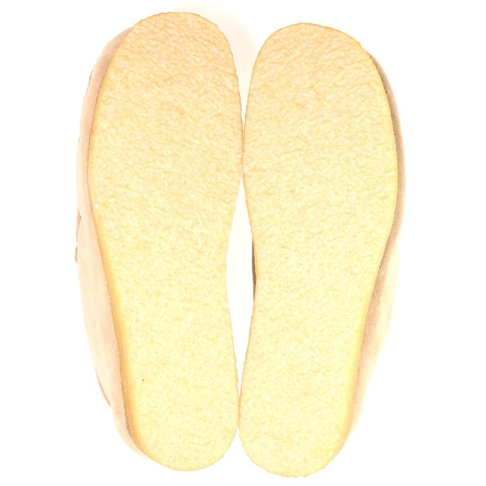 LLOYD FOOTWEAR(ロイドフットウェア) スウェードレザー レースアップ デッキブーツ レディース ベージュ