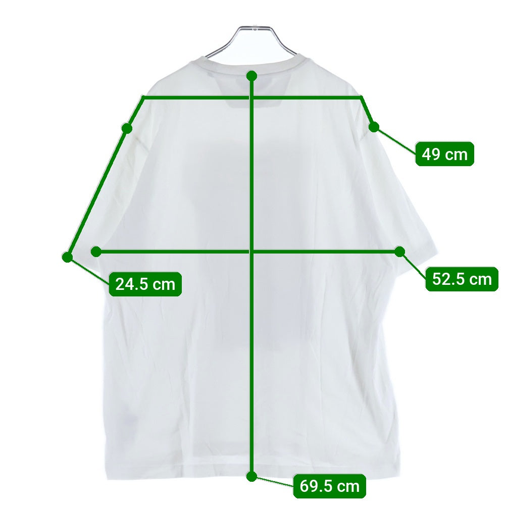 Ermenegildo Zegna(エルメネジルドゼニア) ZEGNA プリント 半袖Tシャツ ホワイト VZ334