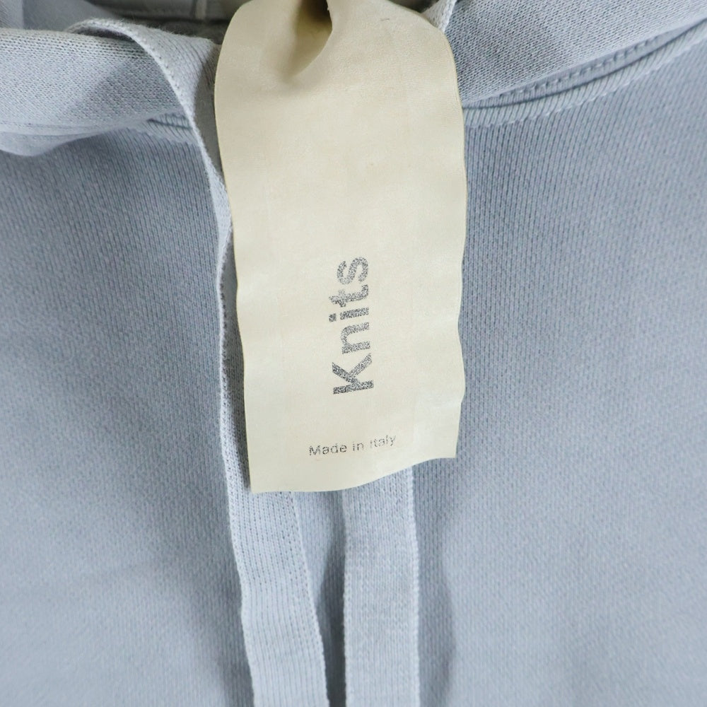 Ten C(テンシー) GARMENT DYED JUMPER HOODIE ガーメントダイ プルオーバーパーカー ブルー 22CTCUF08036 A06018