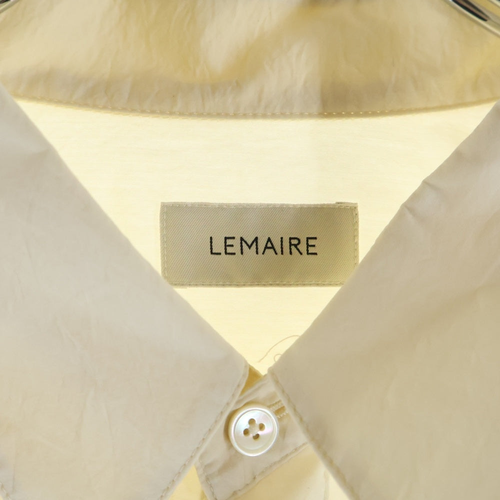 LEMAIRE(ルメール) レギュラーカラーシャツ アイボリー X221 SH188 LF717