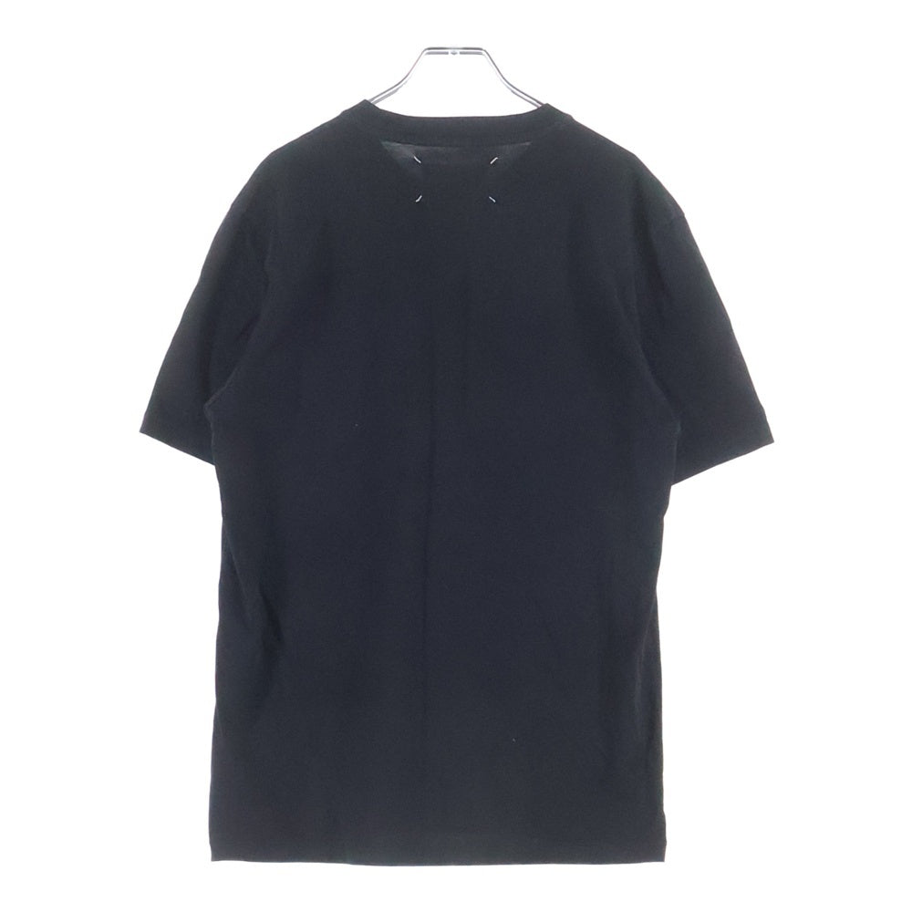 Maison Martin Margiela(メゾンマルタンマルジェラ) 19AW プレーン半袖Tシャツ 無地 ブラック S50GC0555