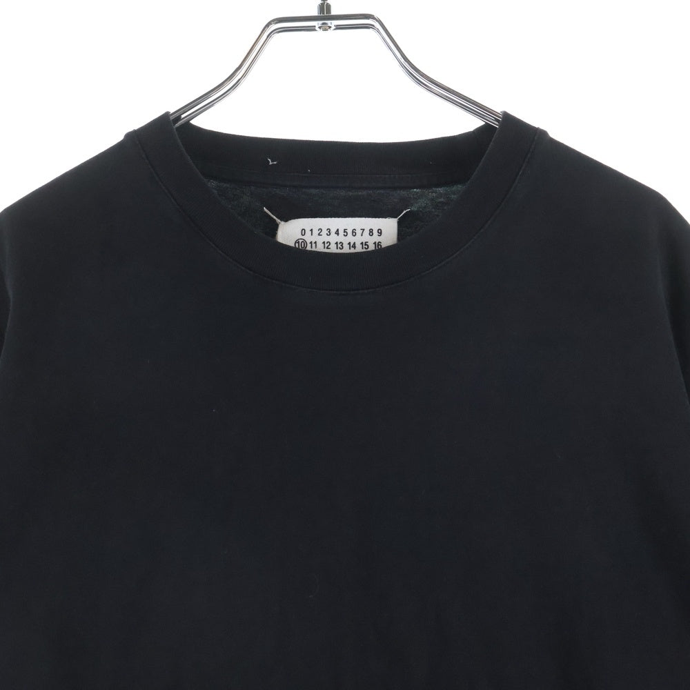 Maison Martin Margiela(メゾンマルタンマルジェラ) 19AW プレーン半袖Tシャツ 無地 ブラック S50GC0555