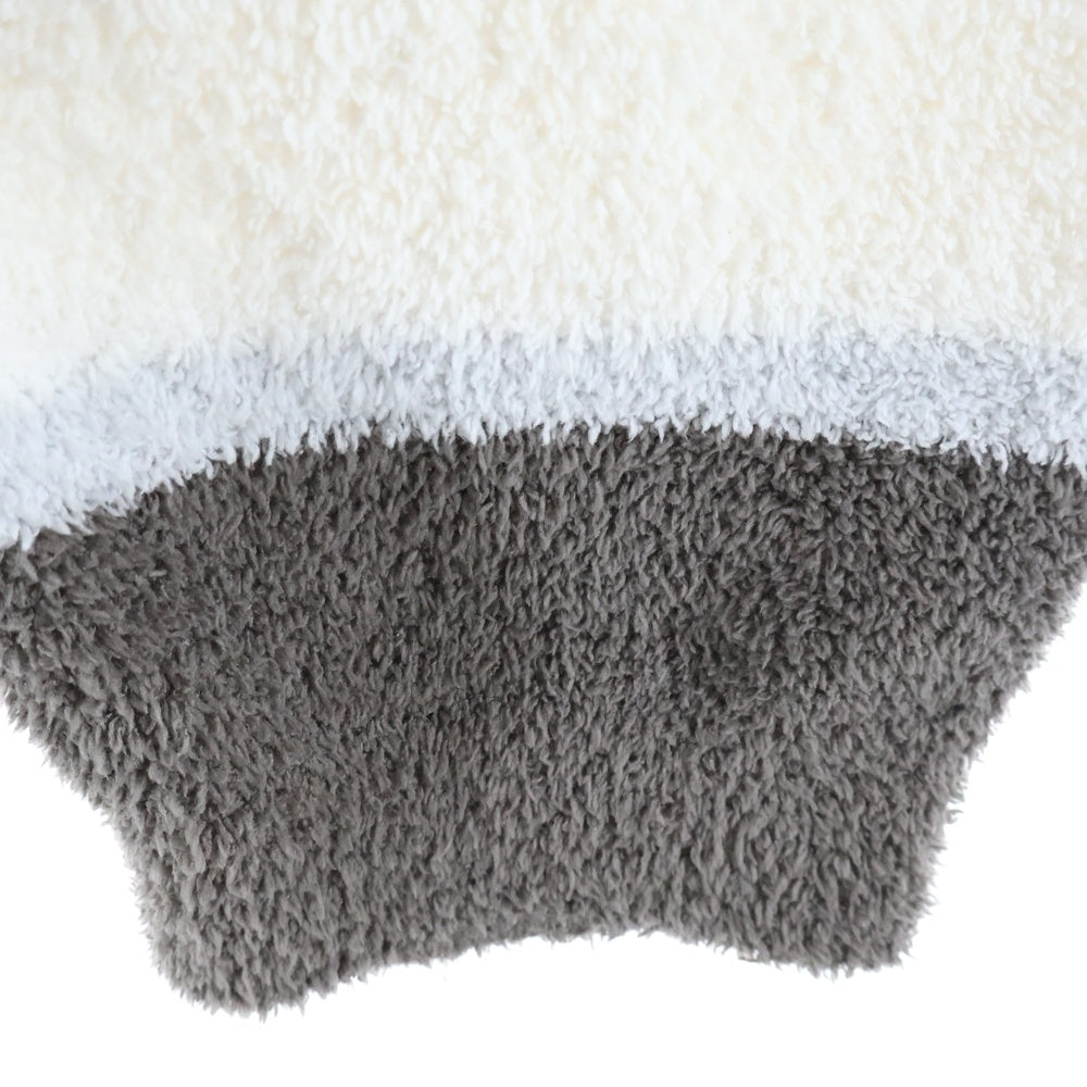 gelato pique HOMME(ジェラートピケオム) ボーダー パイルパンツ ホワイト/ブラウン PMNP225902