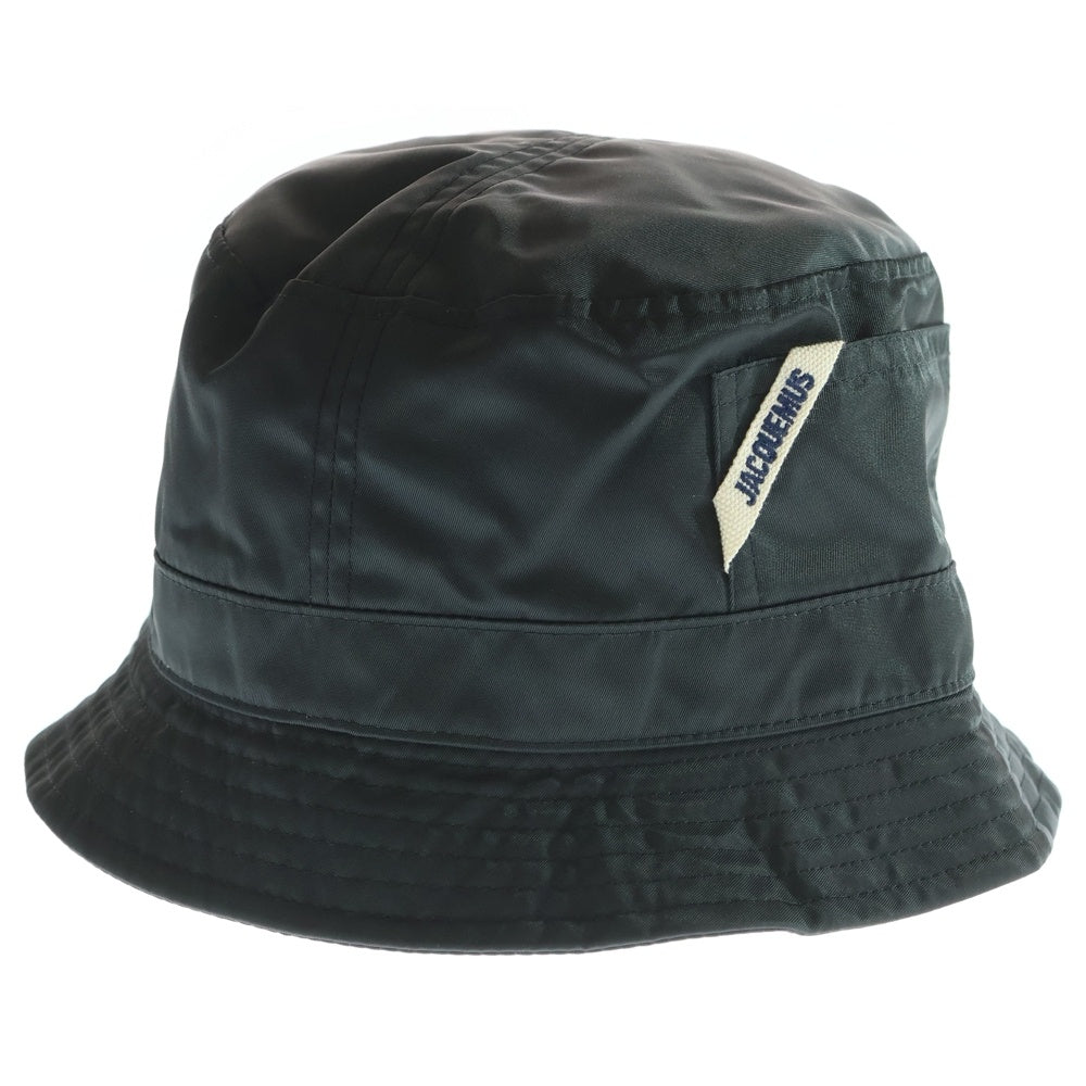 JACQUEMUS(ジャックムス) ナイロン バケットハット ブラック 236AC587