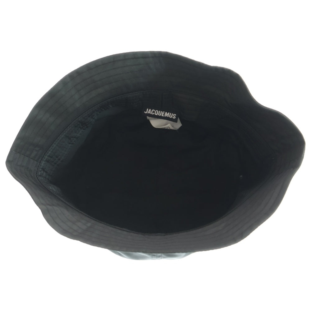JACQUEMUS(ジャックムス) ナイロン バケットハット ブラック 236AC587