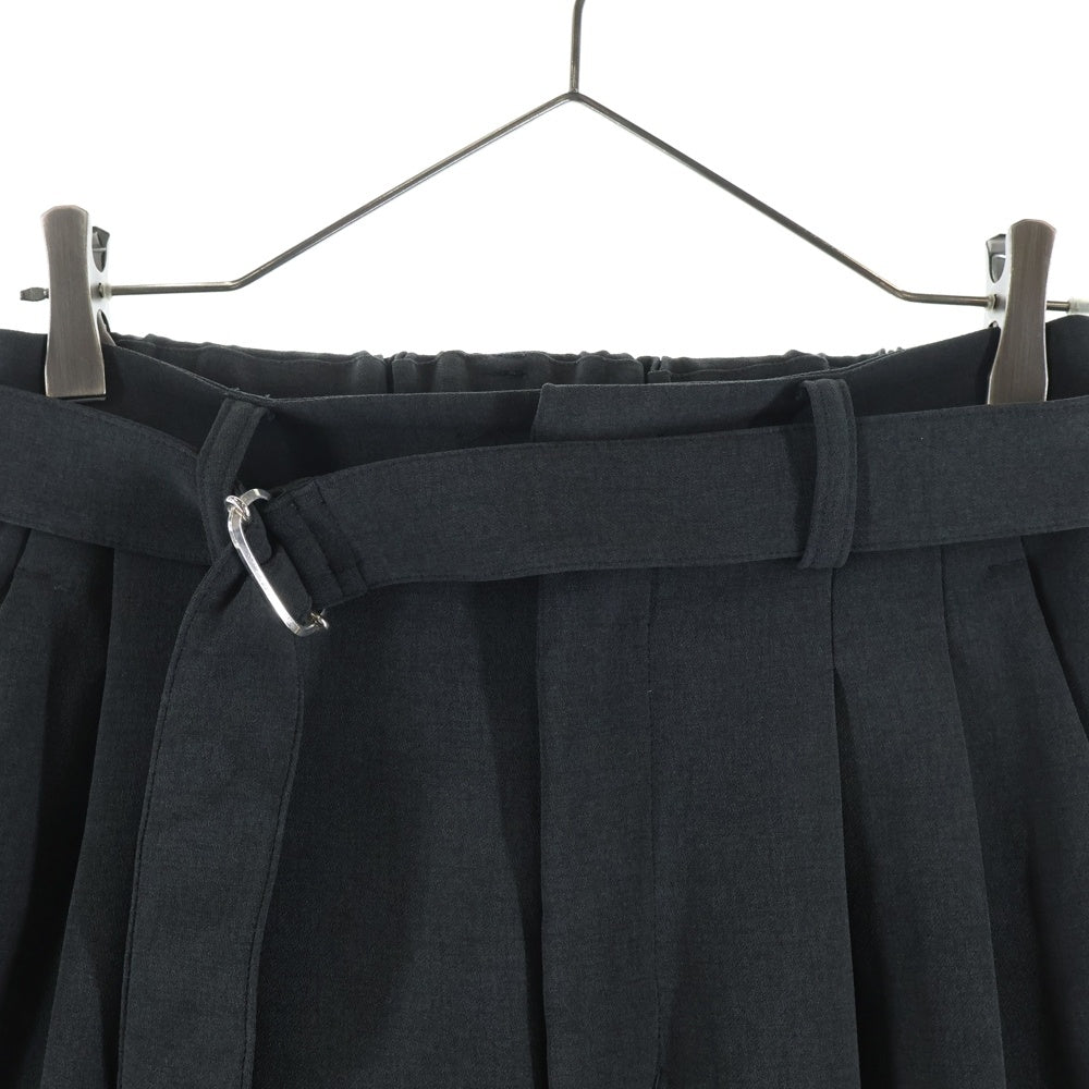 ATTACHMENT(アタッチメント) 25SS ポリエステルストレッチダブルクロス ワイドパンツ グレー AP51-026