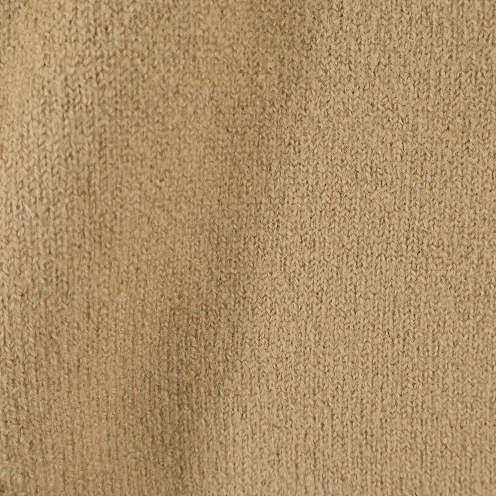 JIL SANDER(ジルサンダー) 22AW ウール クルーネックニットセーター キャメル J21GP0002