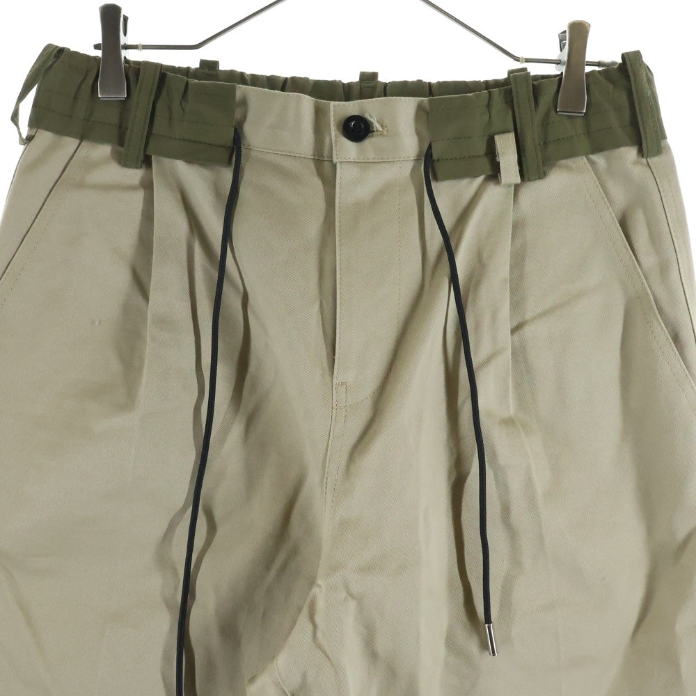 Sacai(サカイ) 22AW コットンチノパンツ ベージュ 22-02821M