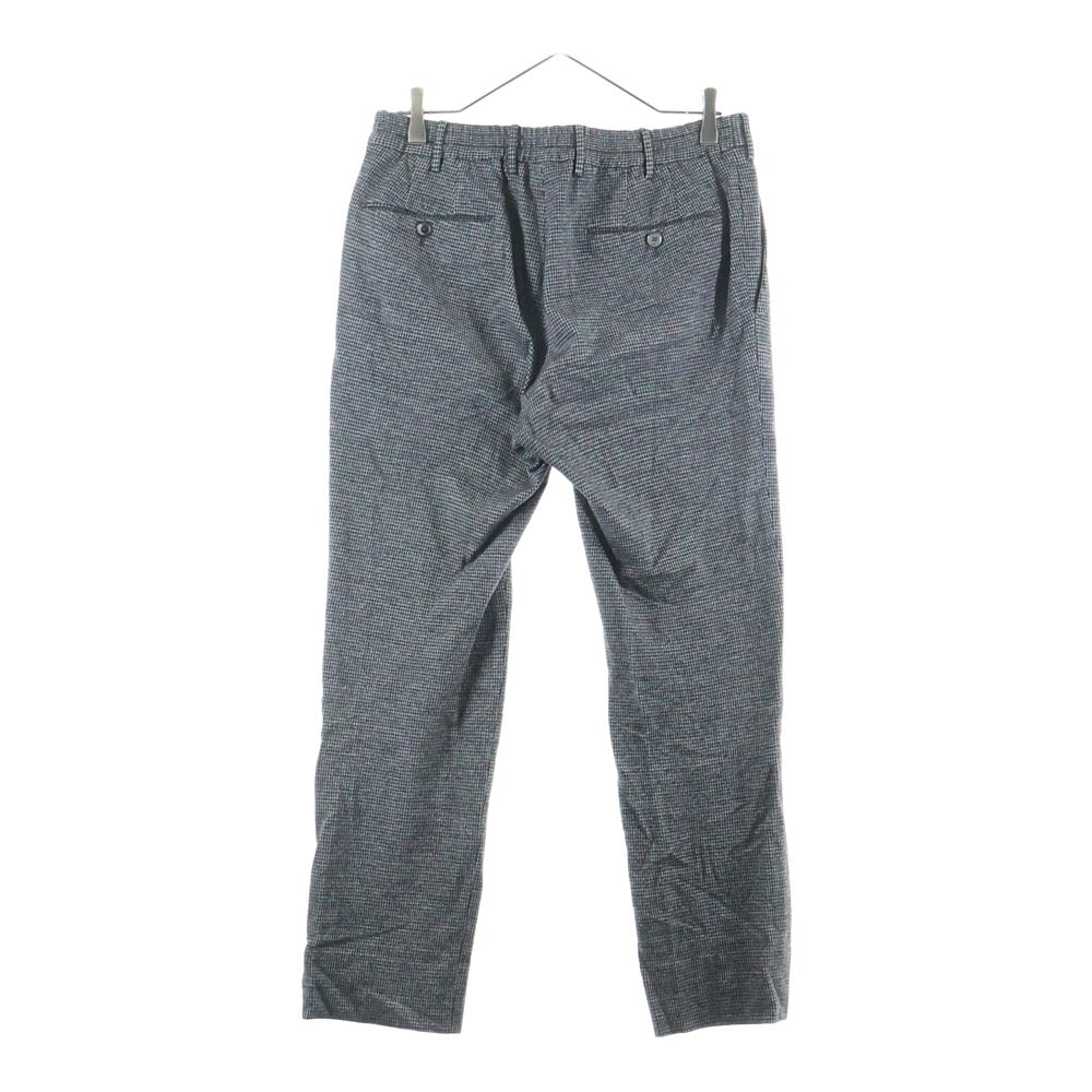 PT TORINO(ピーティートリノ) ハウンドトゥース スリムフィット ストレッチパンツ グレー