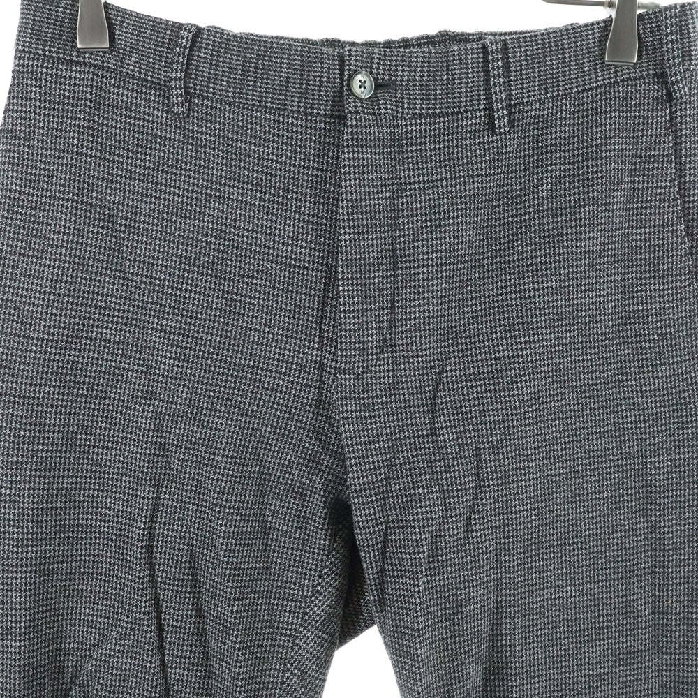 PT TORINO(ピーティートリノ) ハウンドトゥース スリムフィット ストレッチパンツ グレー