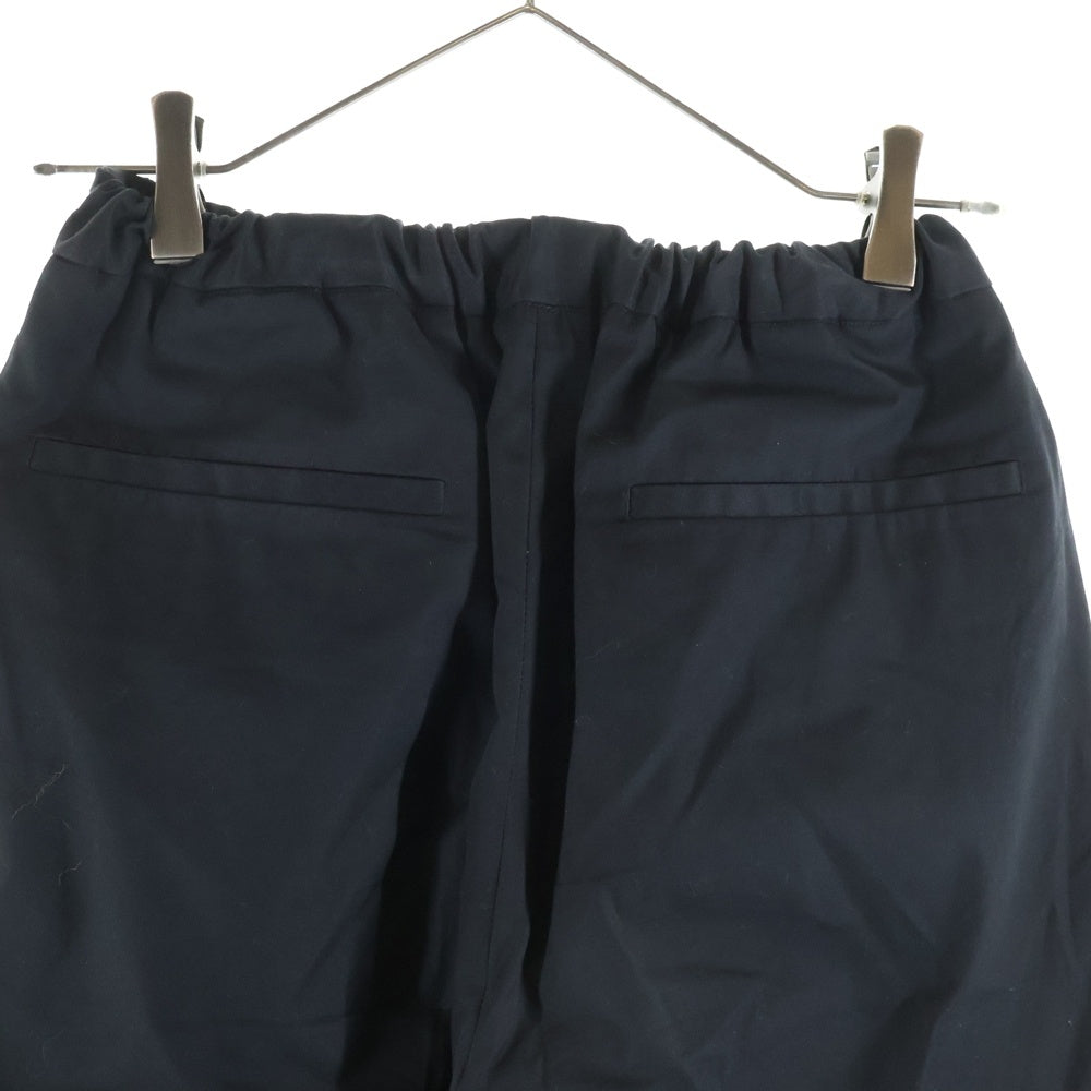 JIL SANDER(ジルサンダー) 22SS コットンギャバジン イージートラウザーパンツ ブラック JSMS311818