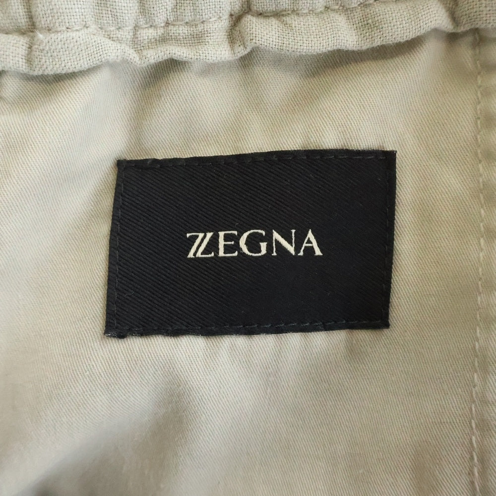 Ermenegildo Zegna(エルメネジルドゼニア) ZEGNA リネンショーツ ハーフパンツ ベージュ VZ160