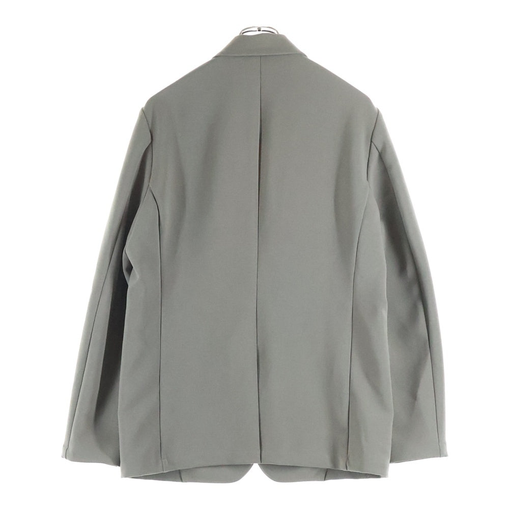ATTACHMENT(アタッチメント) 25SS ポリエステルストレッチダブルクロス カラーレスジャケット チャコール AG51-021