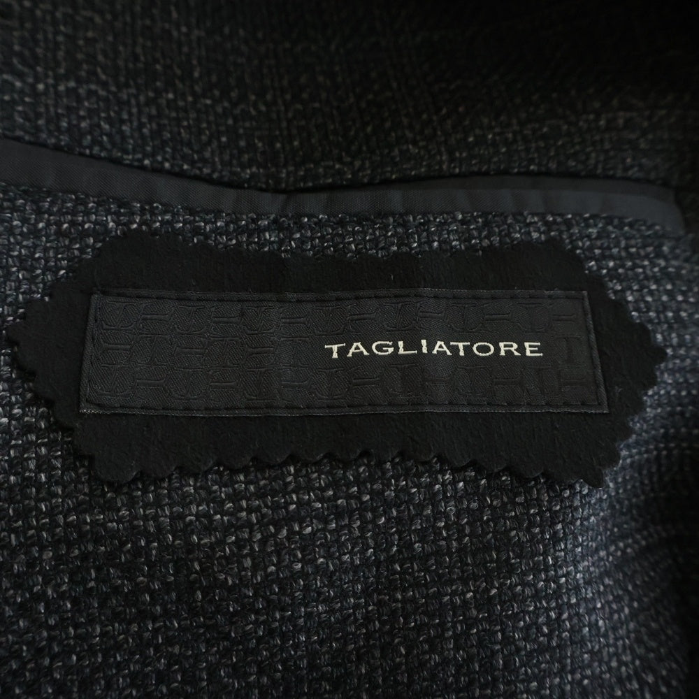 TAGLIATORE(タリアトーレ) ウール テーラードジャケット ダークグレー
