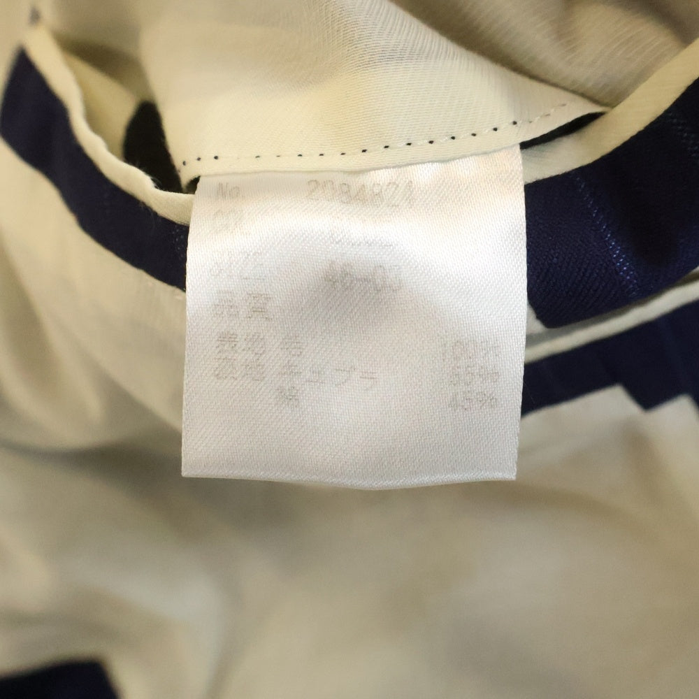 BARNEYS NEWYORK(バーニーズ ニューヨーク) Loro Piana ストライプ セットアップ スーツ テーラードジャケット スラックス ブルー