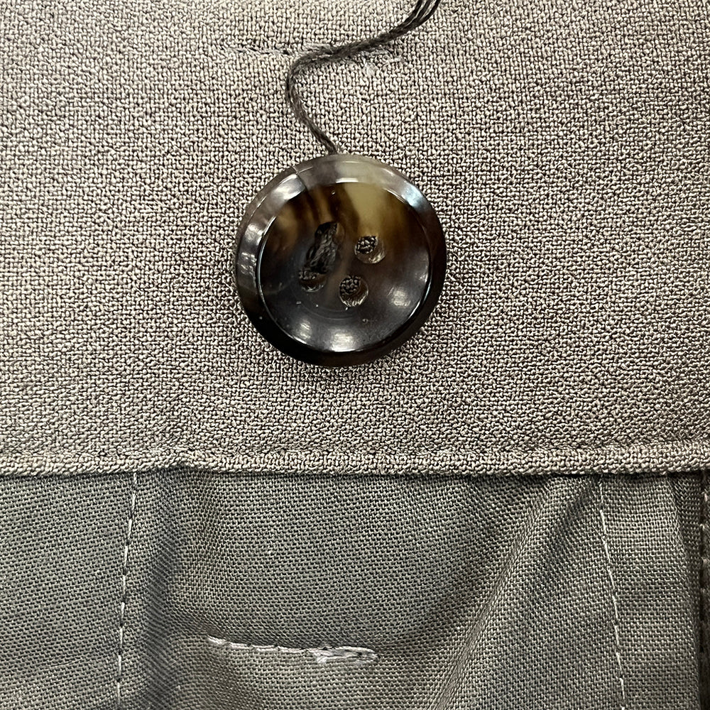 ATTACHMENT(アタッチメント) 25SS ポリエステルストレッチダブルクロス ワイドパンツ チャコール AP51-026