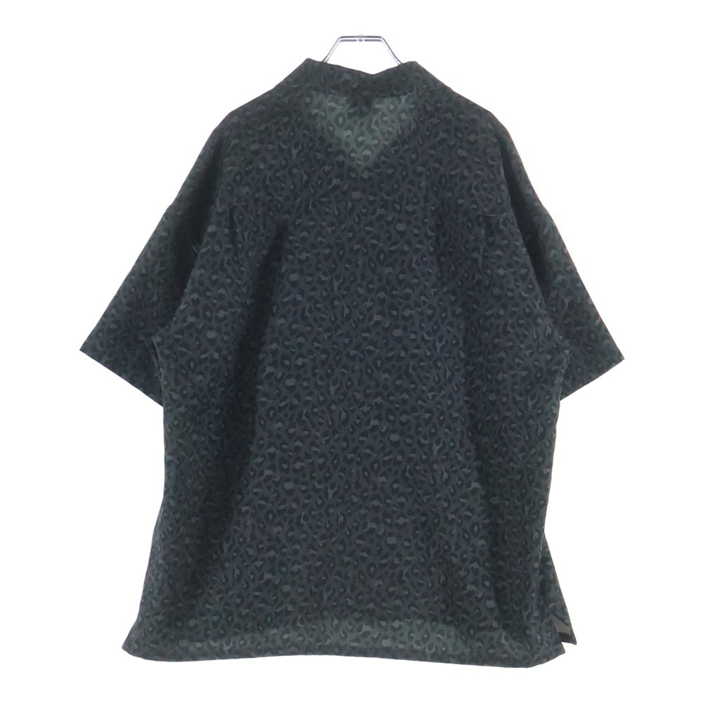 RUFFLOG(ラフロッグ) Stretch Leopard Shirt ストレッチ レオパードシャツ グレー